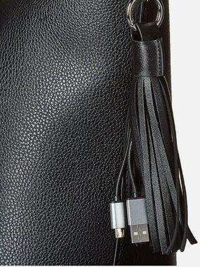 New with tags Chic buds tassel power USB to lightning charger accessory for bag.
